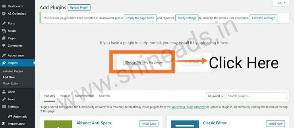 Как установить файл WordPress Auto Spinner GPL