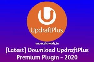 [Latest] Free Download UpdraftPlus Premium Plugin - 2020