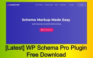 [Latest] WP Schema Pro Plugin Free Download