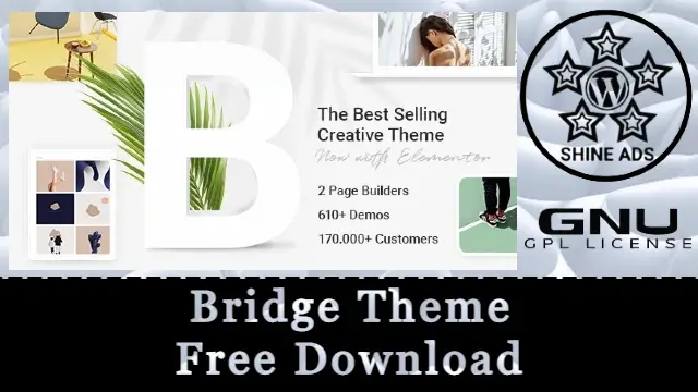Bridge Theme v29.2 Free Download [GPL]