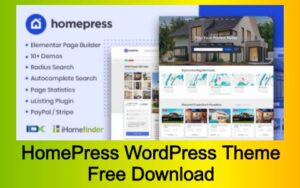 HomePress WordPress Theme Free Download