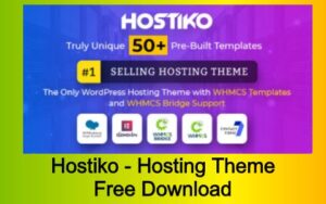 Hostiko Theme Free Download