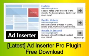 [Latest] Ad Inserter Pro Plugin Free Download