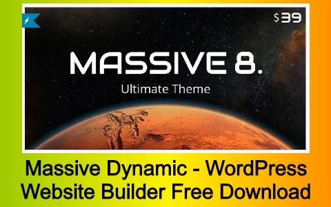 Massive Dynamic - WordPress Website Builder Free Download