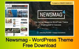 Newsmag - Newspaper & Magazine WordPress Theme Free Download
