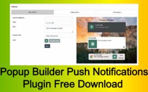Popup Builder Push Notifications Plugin Free Download