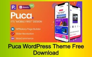 Puca WordPress Theme Free Download