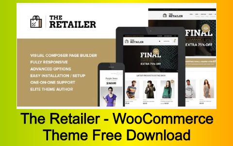 The Retailer - WooCommerce Theme Free Download