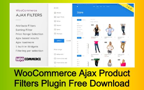 WooCommerce Ajax Product Filters Plugin Free Download