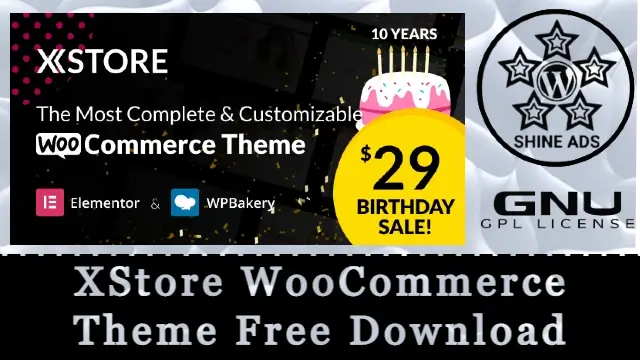 XStore WooCommerce Theme Free Download