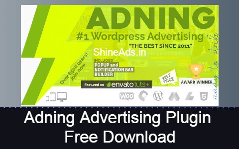 Adning Advertising Plugin Free Download