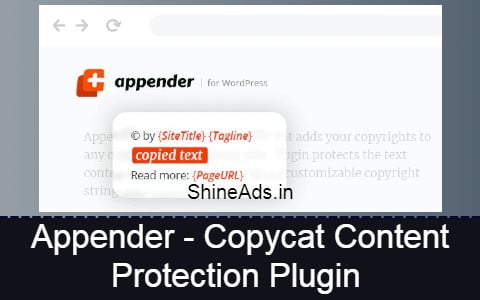 Appender – Copycat Content Protection Plugin Free Download