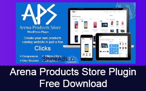 Arena Products Store - WordPress Plugin Free Download