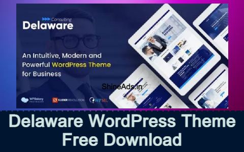 Delaware - Consulting and Finance WordPress Theme Free Download