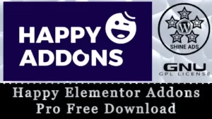 Happy Elementor Addons Pro Free Download