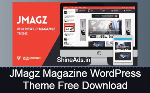 JMagz Magazine WordPress Theme Free Download