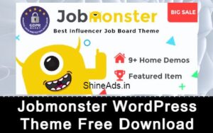 Jobmonster WordPress Theme Free Download