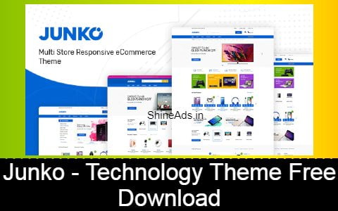 Junko - Technology Theme Free Download