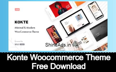 Konte Woocommerce Theme Free Download