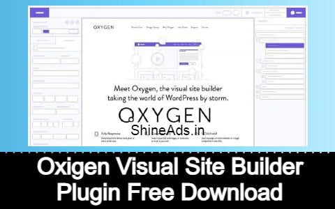 Oxigen Visual Site Builder Plugin Free Download
