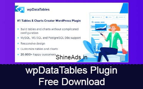 wpDataTables Plugin Free Download