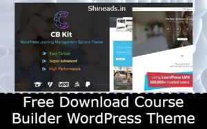 Free Download Course Builder WordPress Theme
