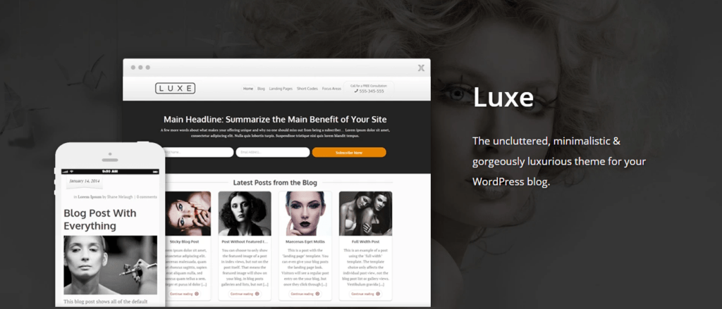 Free Download Thrive Themes Luxe WordPress Theme