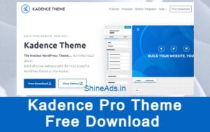 Kadence Pro Theme Free Download