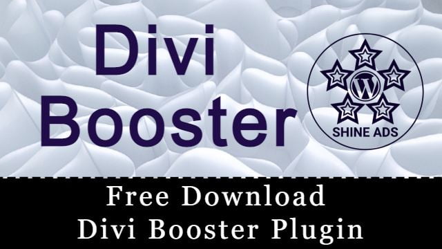 Free Download Divi Booster Plugin