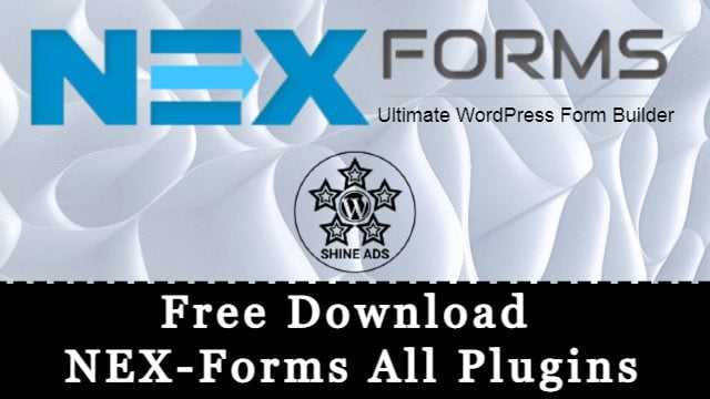 Free Download NEX-Forms All Plugins