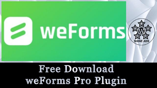 Free Download weForms Pro Plugin 