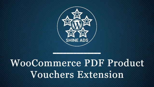 WooCommerce PDF Product Vouchers Extension