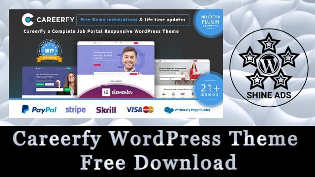 Careerfy WordPress Theme  Free Download