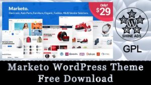 Marketo WordPress Theme Free Download