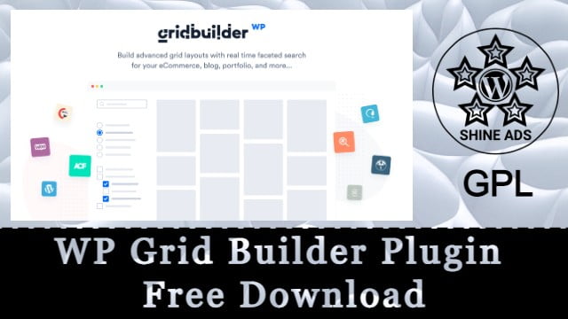 WP Grid Builder Plugin Free Download