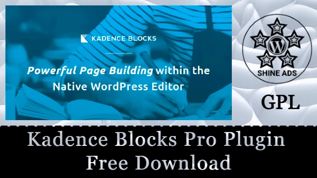 Kadence Blocks Pro Plugin Free Download [v1.7.21]