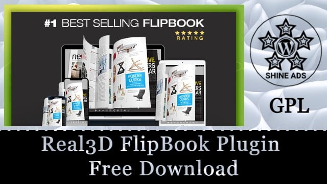 Real3D FlipBook Plugin v3.36.0 Free Download [GPL]
