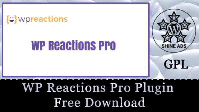 WP Reactions Pro Plugin Free Download