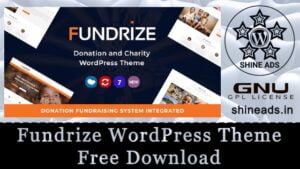 Fundrize WordPress Theme Free Download
