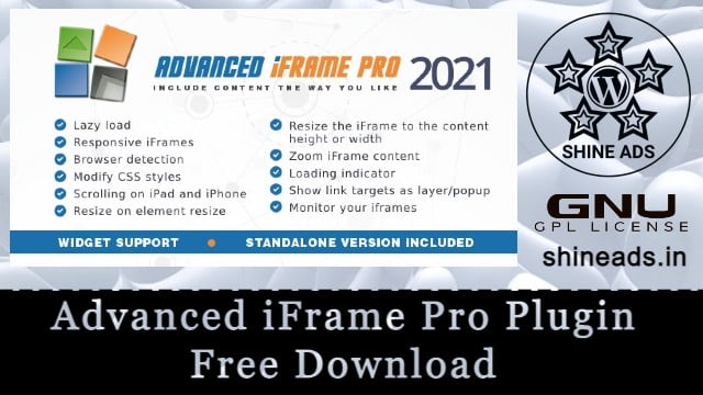 Advanced iFrame Pro Plugin Free Download
