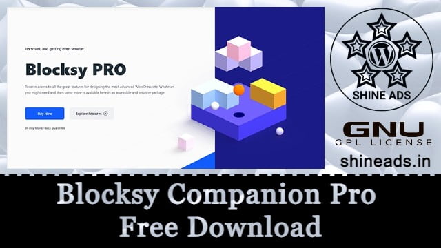Blocksy Companion Pro Free Download