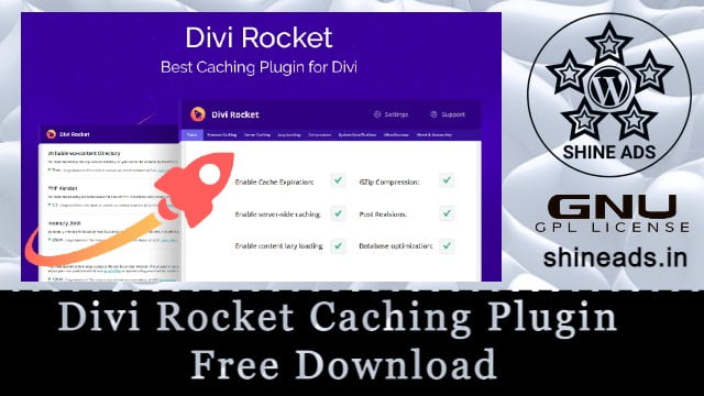 Divi Rocket Caching Plugin Free Download