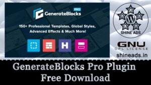 GenerateBlocks Pro Plugin Free Download