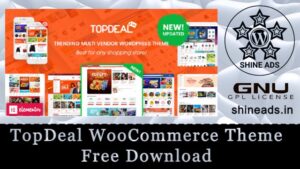 TopDeal WooCommerce Theme Free Download