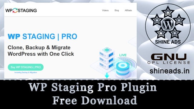 WP Staging Pro Plugin Free Download [v4.6.0]