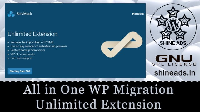 All in One WP Migration Unlimited Extension v2.47 Free Download [GPL]
