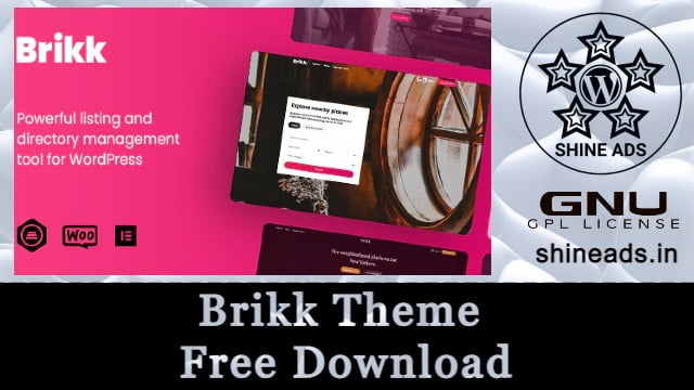 Brikk Theme Free Download