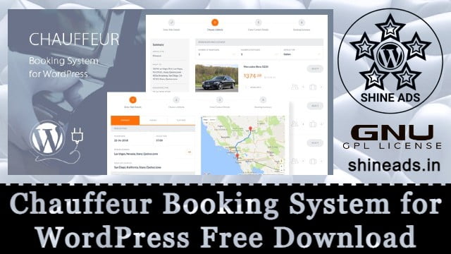 Chauffeur Booking System for WordPress Free Download