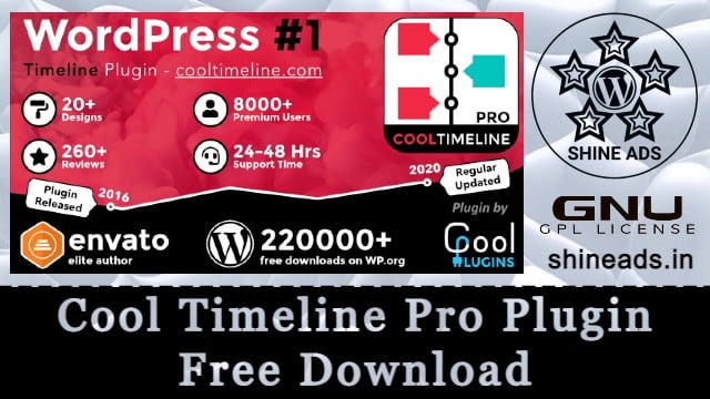 Cool Timeline Pro Plugin Free Download