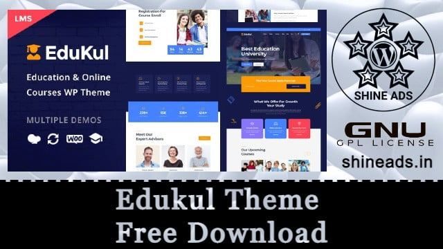 Edukul Theme Free Download